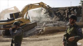 Vídeo: Fuerzas israelíes practican demolición de casas palestinas