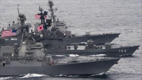 Maniobras Japón-EEUU en aguas en disputa en mar de China Oriental