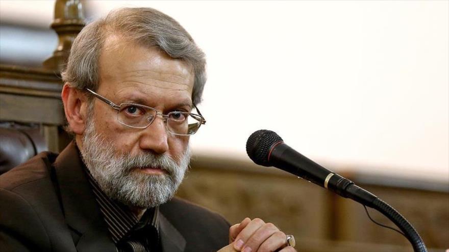 El presidente de la Asamblea Consultiva Islámica de Irán (Mayles), Ali Lariyani, 13 de marzo de 2017.