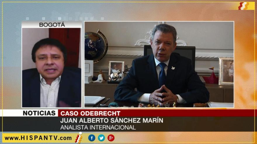 Caso de Odebrecht empaña el mandato de Santos en Colombia