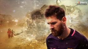 Messi tiene el corazón destrozado por niños sirios