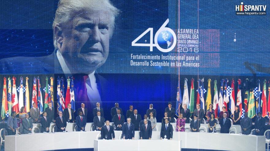 Diputado chileno pide la reacción de la Organización de Estados Americanos (OEA) contra Estados Unidos por contradecir sus principios.