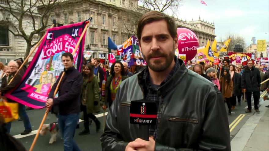 Londres se moviliza contra el racismo
