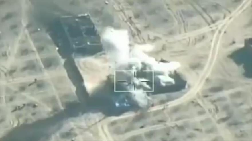 Vídeo: Aviación egipcia pulveriza mando central de Daesh en Sinaí