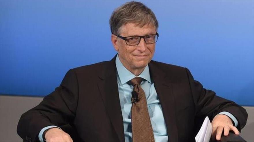 El cofundador de Microsoft y el hombre más adinerado del mundo, Bill Gates participa en la Conferencia de Seguridad de Múnich (Alemania), 18 de febrero de 2017.