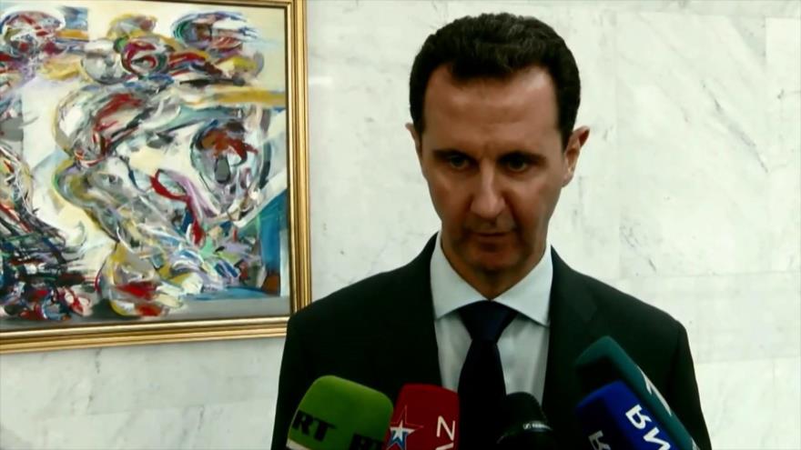 El presidente de Siria, Bashar al-Asad.