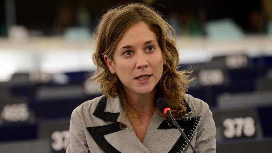 La portavoz de Izquierda Unida (IU) en el Parlamento Europeo (PE), Marina Albiol.