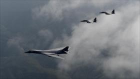 China lanza advertencia a un bombardero B-1B Lancer de EEUU