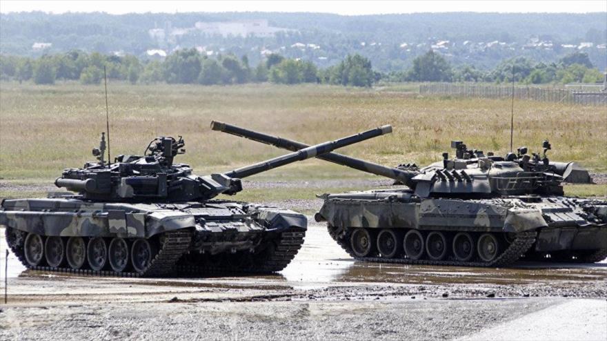 Vídeo: Tanque T-90 ruso resiste impacto de misiles de terroristas