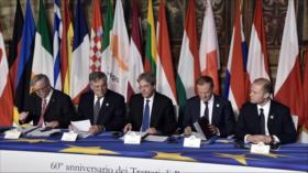 UE firma la Declaración de Roma de cara al futuro tras el brexit ‎