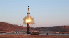 Pyongyang realiza su tercera prueba de motor de misil balístico
