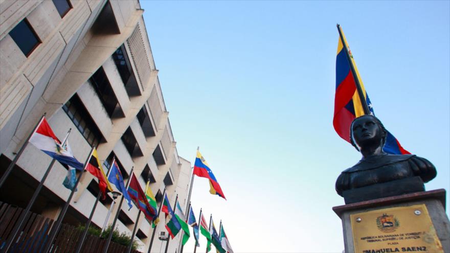 El edificio del Tribunal Supremo de Justicia (TSJ) de Venezuela.