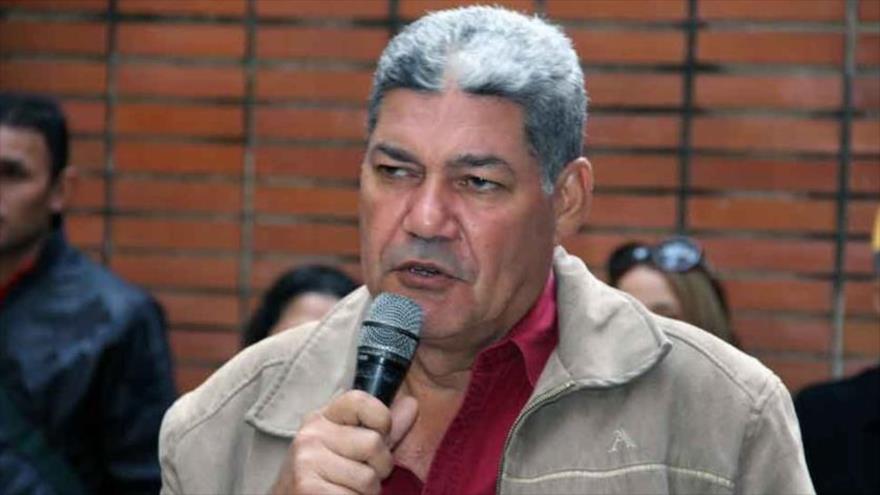 El secretario Ejecutivo del Partido Socialista Unido de Venezuela (PSUV), Eduardo Piñate.