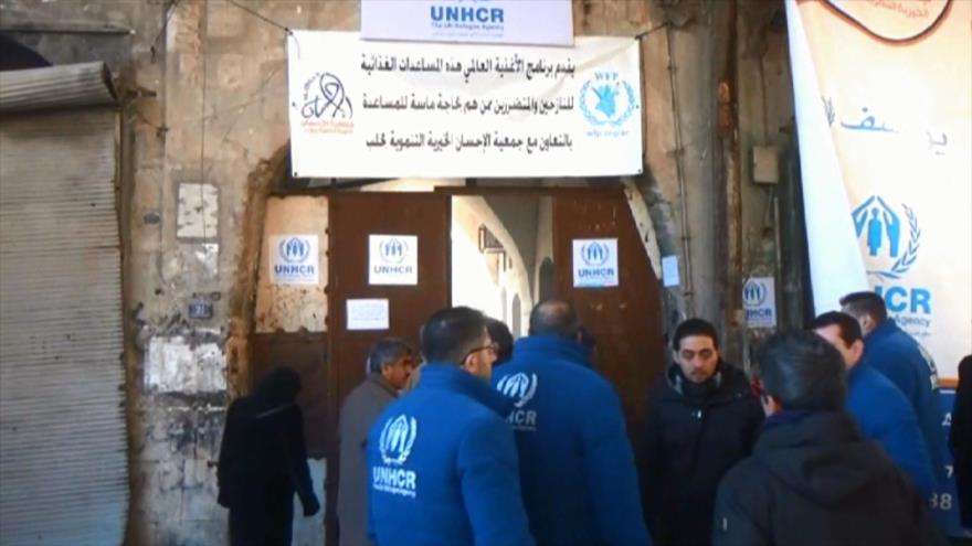 La Agencia de Naciones Unidas para los Refugiados (ACNUR).