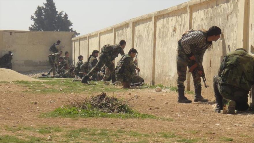 Video: Ejército de Siria avanza ante el Frente Al-Nusra en Hama