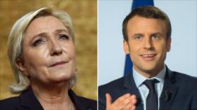 Candidatos Macron y Le Pen, favoritos para las presidenciales