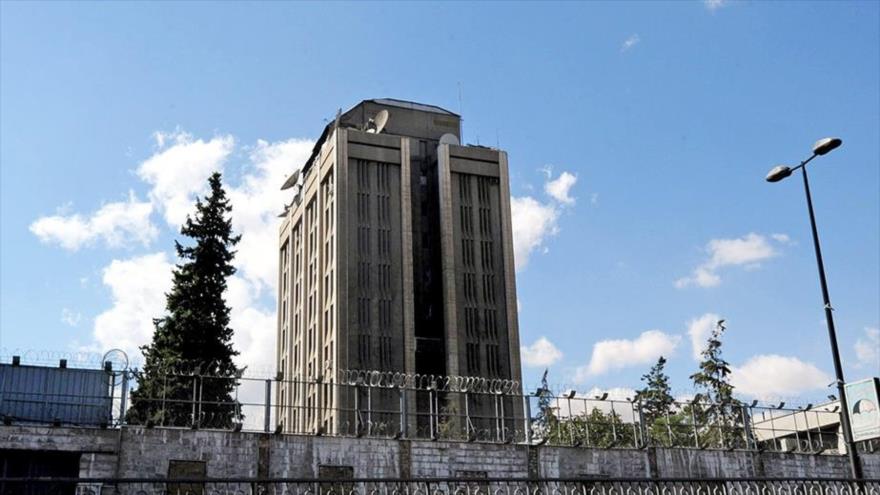 La embajada de Rusia en Damasco, la capital siria.