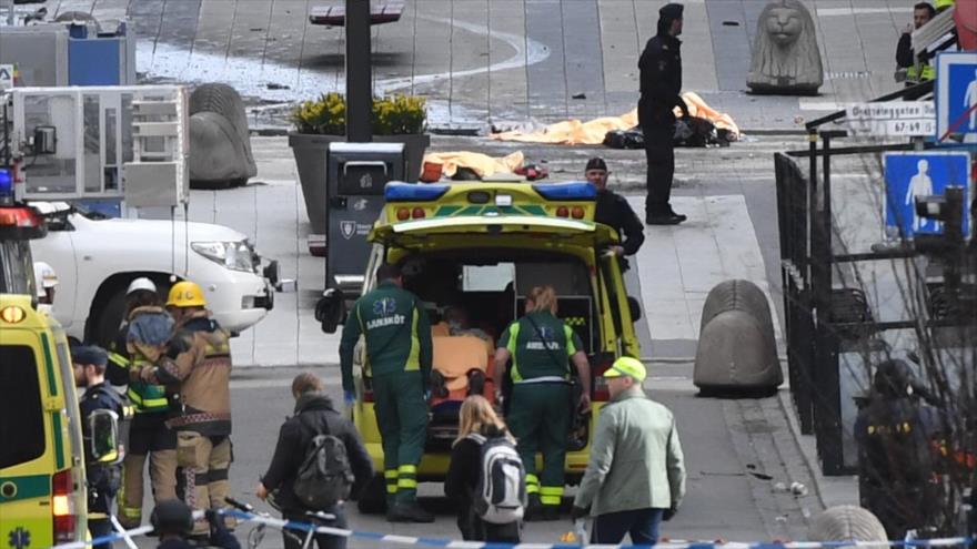 ‘Atentado’ con un camión en Estocolmo deja varios muertos