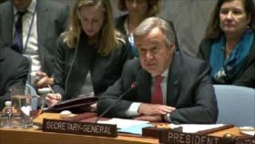 Jefe de ONU llama a moderación tras ataque de EEUU contra Siria