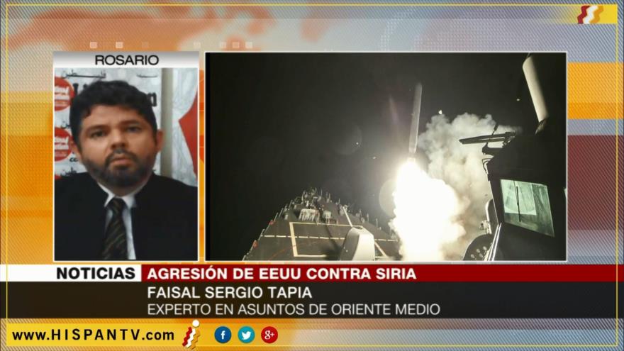 ‘Bombardeo de EEUU a Siria solo beneficia a Israel y terroristas’