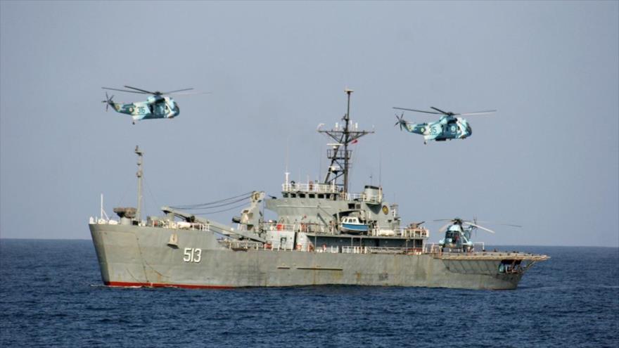 El buque de guerra Tonb, perteneciente a la Marina iraní. 