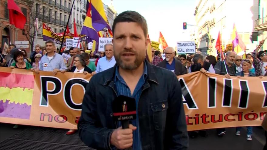 Se manifiestan en España en recuerdo de la II República