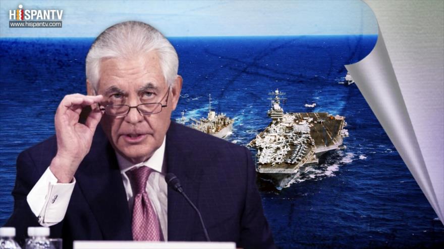 EEUU flipa: envía su flota de ataque a Corea y pide diálogo ‎