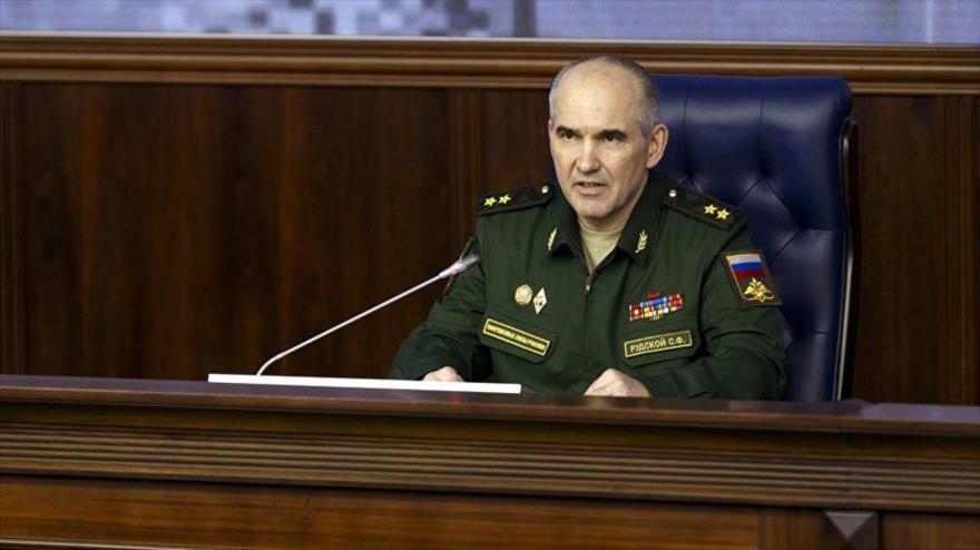 Jefe de la Dirección de Operaciones del Estado Mayor ruso, Serguei Rudskoi.