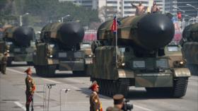 Pyongyang presenta su primer misil balístico antisubmarinos 