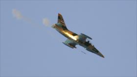 Aviación siria destruye sedes del EIIL en la frontera con Irak ‎	