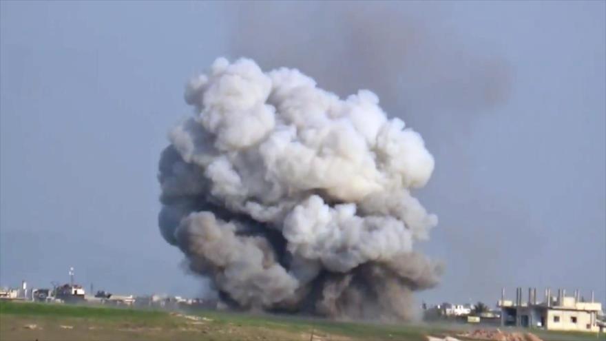 Vídeo: Rusia se venga de terroristas en Siria con nuevas bombas