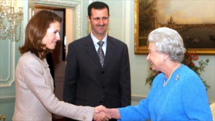Londres retiraría nacionalidad británica de la esposa de Al-Asad