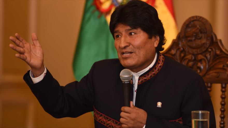 Evo Morales alerta de la amenaza de un holocausto nuclear ‎