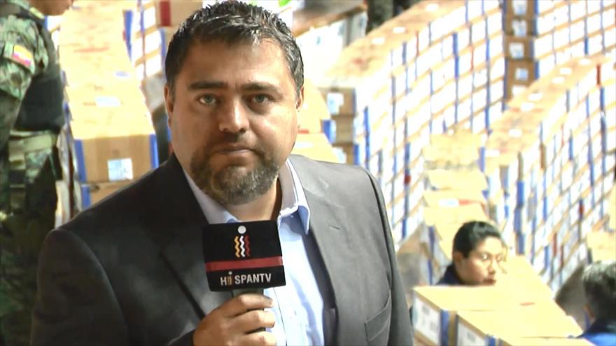 Histórico reconteo de votos en Ecuador