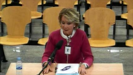 Esperanza Aguirre declara como testigo en juicio del caso Gürtel