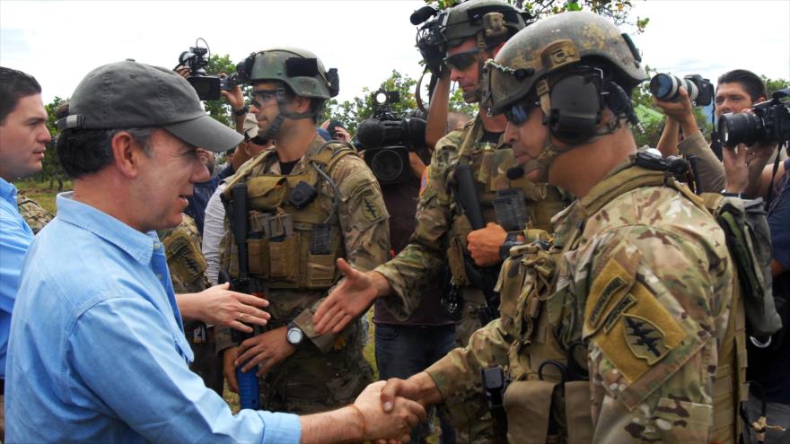 Venezuela arremete contra Colombia por albergar bases de EEUU
