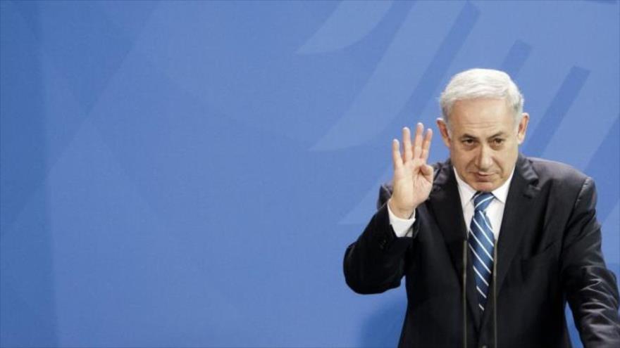 El primer ministro israelí, Benyamin Netanyahu, en un acto público en febrero de 2016.