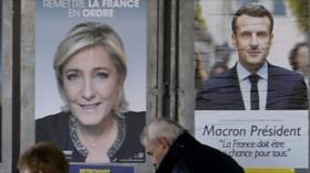 Primeros sondeos en Francia: Macron y Le Pen aventajan al resto 