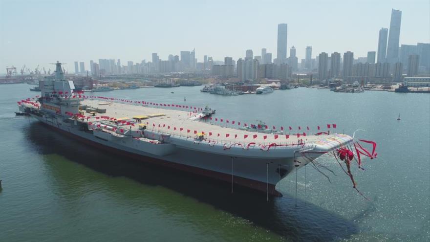 Primer portaaviones de fabricación china, ¿otro desafío a EEUU? | HISPANTV