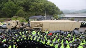 EEUU traslada sistema THAAD a Corea del Sur y genera marchas