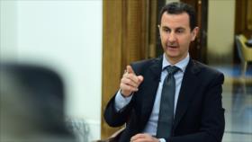 Al-Asad se burla de Trump y denuncia apoyo de Israel a terroristas