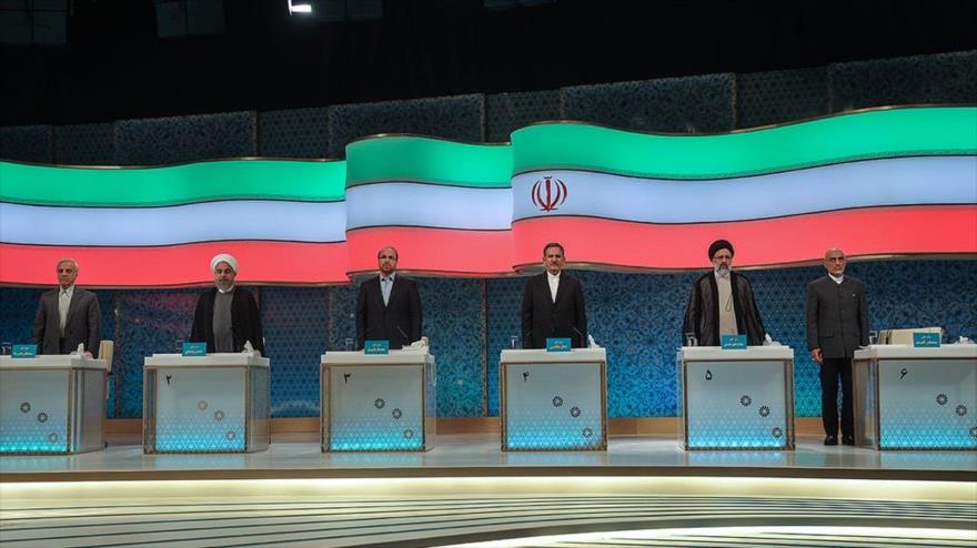 El primer debate de los candidatos presidenciales de Irán 2017