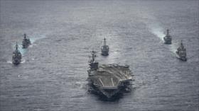 Grupo de ataque del USS Carl Vinson se dirige a península coreana