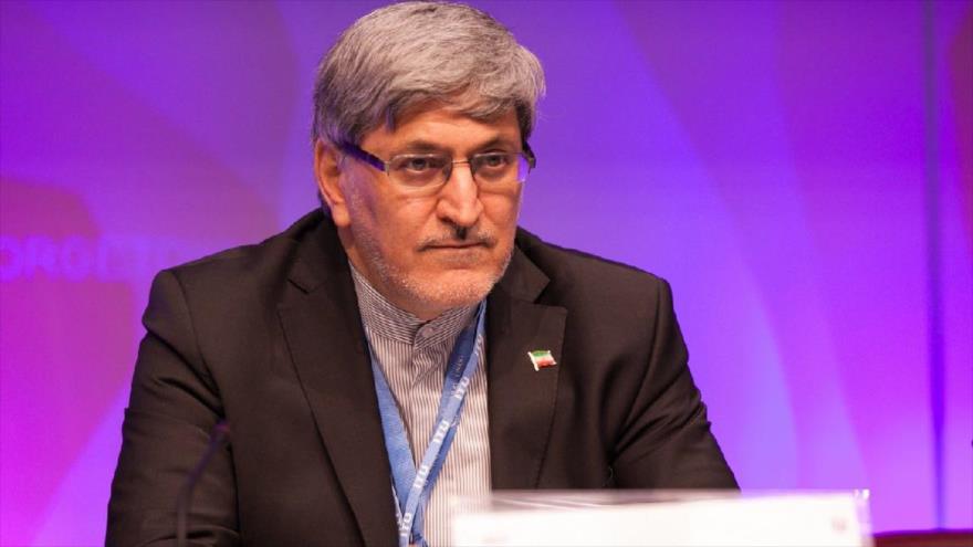 El representante permanente de Irán ante Consejo de Derechos Humanos de la ONU en Ginebra, Mohsen Naziri Asl.