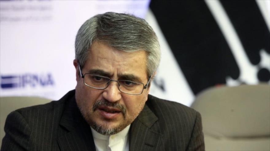 Representante permanente de Irán en las Naciones Unidas, Qolamali Joshru.