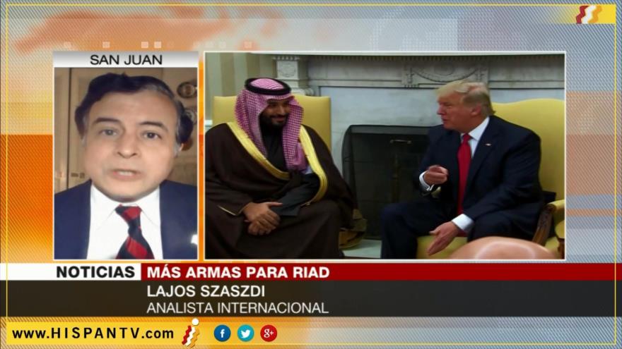 ‘Arabia Saudí compra armas a EEUU para sus actos terroristas’