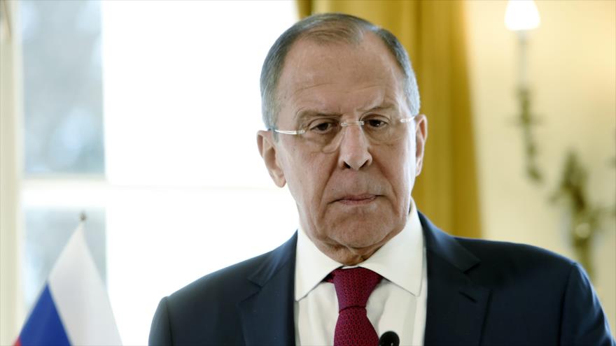 El canciller de Rusia, Sergei Lavrov, en Porvoo, Finlandia, 4 de mayo de 2017.