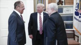 Trump veta acceso de medios de EEUU a su reunión con Lavrov