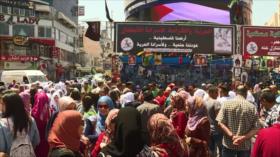 Manifestación en toda Palestina en apoyo a presos huelguistas 