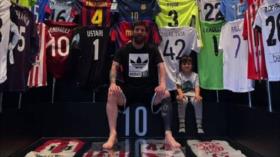 Museo privado de Messi: Camisetas que van de Henry a Verón